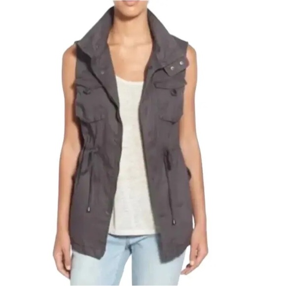Pleione Jackets & Blazers - Pleione Cargo Utility Vest